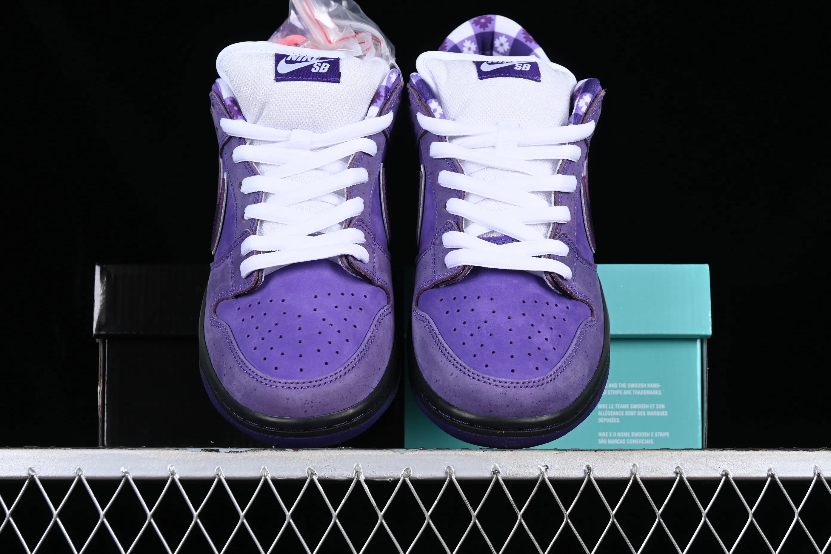 All categories Nk SB Dunk series Nk SB Dunk Low low-top sneakers M version pure original Concepts x Nk Dunk Low Pro SB "Purple lobster" full-layer purple lobster SB low-top sports and leisure sneakers BV1310-555